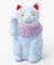 【カヤ】招き猫《陶器》