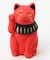 【カヤ】招き猫《陶器》