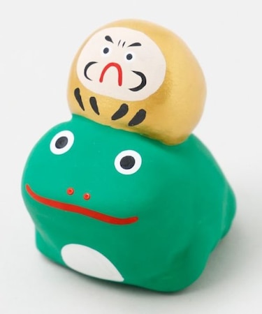 【カヤ】ダルマノリカエル陶器