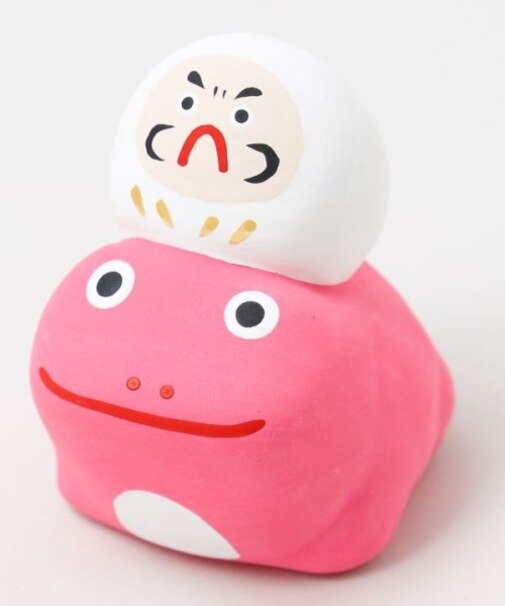 【カヤ】ダルマノリカエル陶器