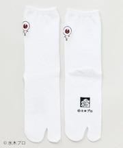【カヤ】目玉おやじ足袋型靴下(23-25cm)《水木しげる》