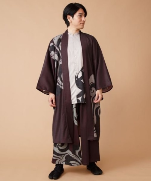 【カヤ】鷹風着物メンズ羽織