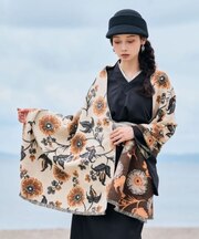 【倭物やカヤ】花々ストール