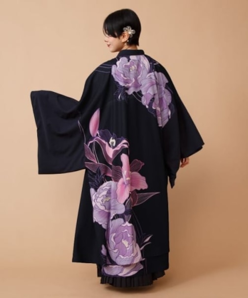 【倭物やカヤ】艶花長羽織