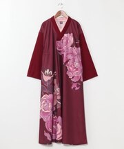 【倭物やカヤ】艶花ワンピース