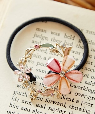 【欧州航路】フラワーブーケヘアゴム