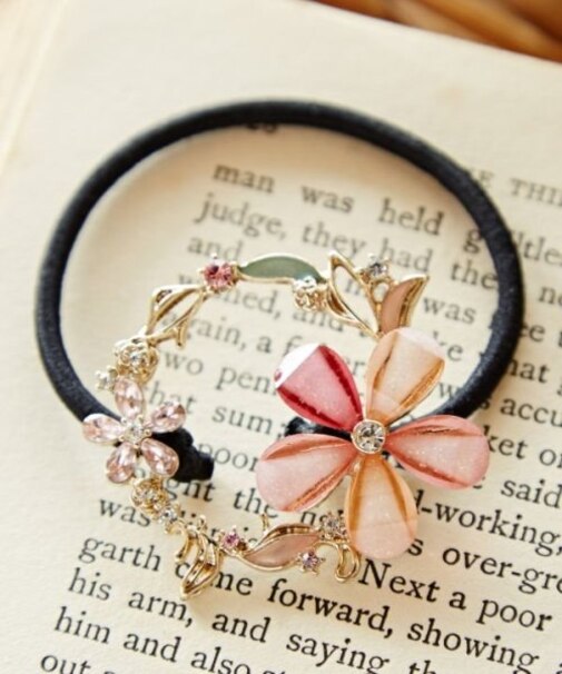 【欧州航路】フラワーブーケヘアゴム