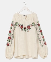 【欧州航路】ウクライナ刺繍ボルシトップス