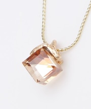 【欧州航路】チェコガラスカットガラスネックレス