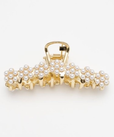 【欧州航路】フラワーガーリーパールヘアクリップ