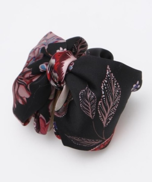 【欧州航路】【Fromイタリア】フラワスカーフヘアクリップ