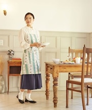 【欧州航路】【French textile】プロバンスファブエプロン