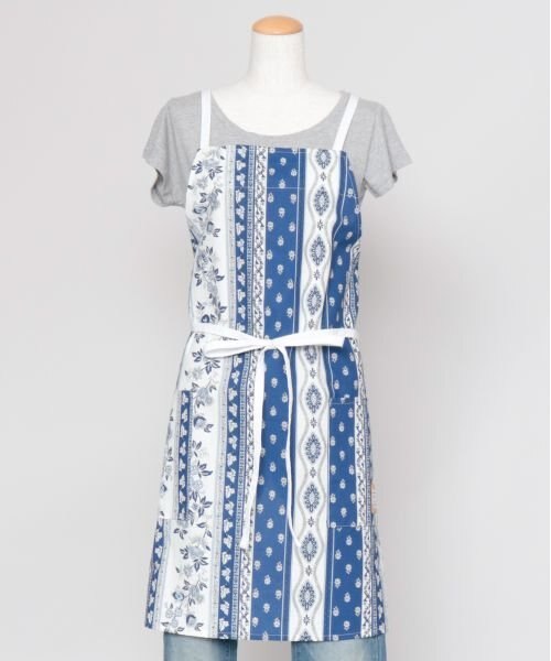 欧州航路】【French textile】プロバンスファブエプロン