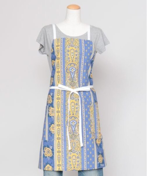 【欧州航路】【French textile】プロバンスファブエプロン