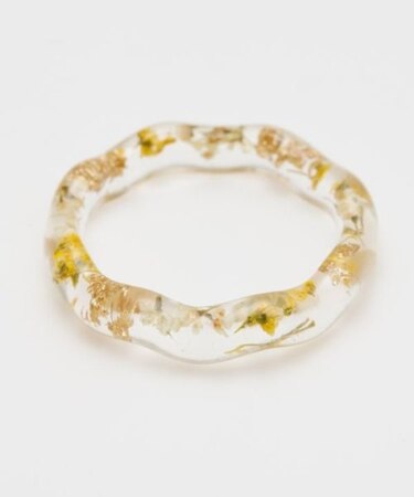 【欧州航路】フラワークリアウェーブリング