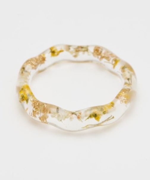 【欧州航路】フラワークリアウェーブリング