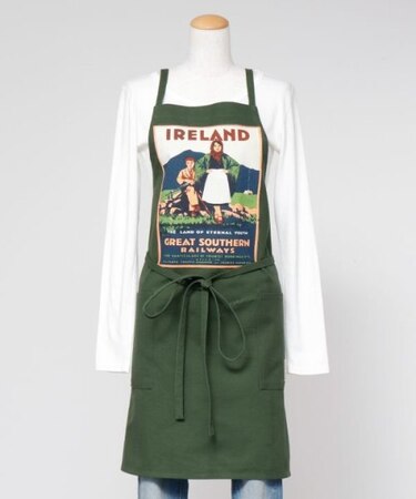 【欧州航路】【オーガニックコットン】アフィーシュエプロン