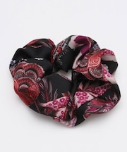 【欧州航路】【Fromイタリア】フラワスカーフシュシュヘアゴム