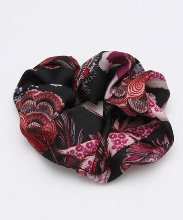 【欧州航路】【Fromイタリア】フラワスカーフシュシュヘアゴム