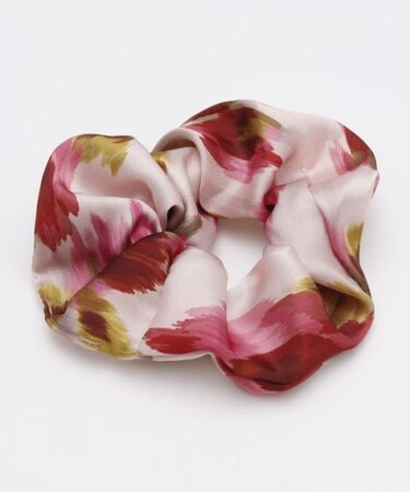 【欧州航路】【Fromイタリア】フラワスカーフシュシュヘアゴム