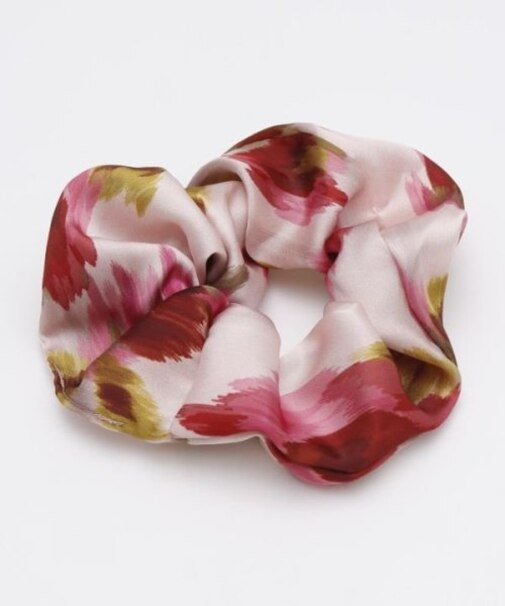【欧州航路】【Fromイタリア】フラワスカーフシュシュヘアゴム