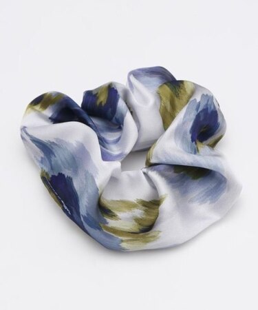 【欧州航路】【Fromイタリア】フラワスカーフシュシュヘアゴム