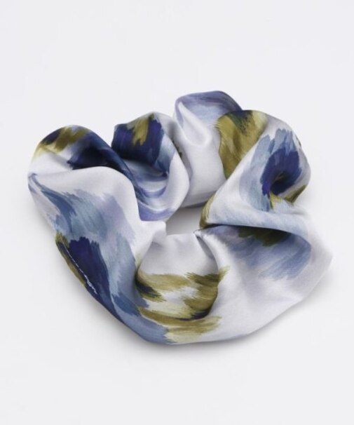 【欧州航路】【Fromイタリア】フラワスカーフシュシュヘアゴム