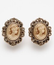 【欧州航路】ミニアンティカメオイヤリング