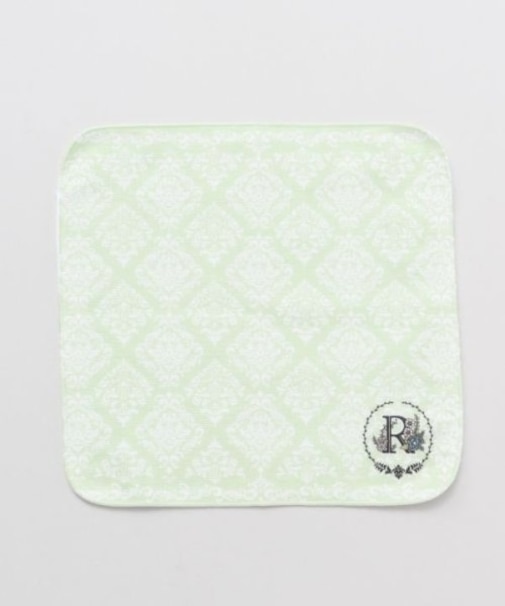 【欧州航路】ダマスクイニシャルハンカチ