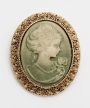 【欧州航路】アンティークカメオブローチ
