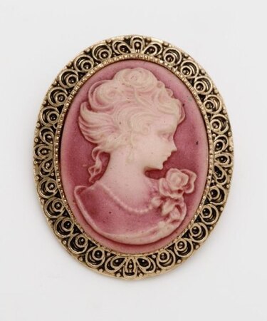 【欧州航路】アンティークカメオブローチ