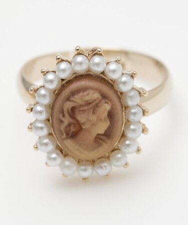 【欧州航路】カメオパールリング