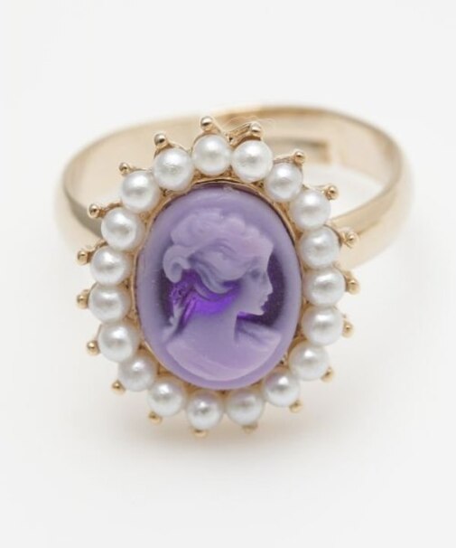 【欧州航路】カメオパールリング