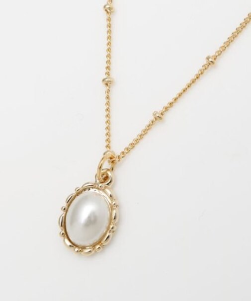 【欧州航路】レトロオパールドットネックレス