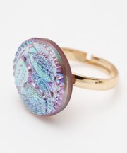 【欧州航路】チェコガラスミレリング（Ｍ）