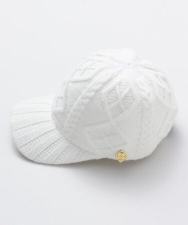 【欧州航路】ケーブルニットＣＡＰ