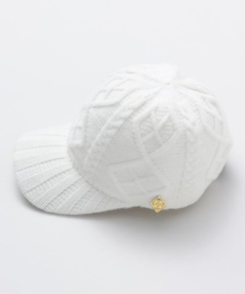【欧州航路】ケーブルニットＣＡＰ