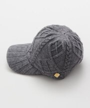 【欧州航路】ケーブルニットＣＡＰ