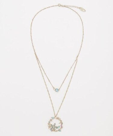 【欧州航路】フラワーブーケネックレス