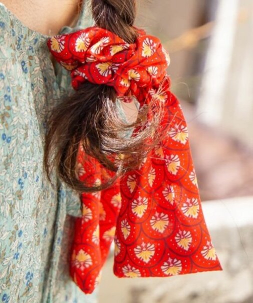 【欧州航路】【Fromイタリア】リボンシュシュヘアゴム