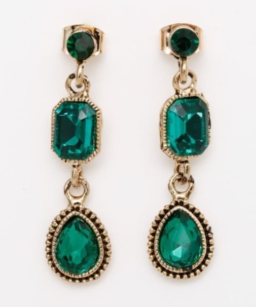 【欧州航路】レトロドロップピアス