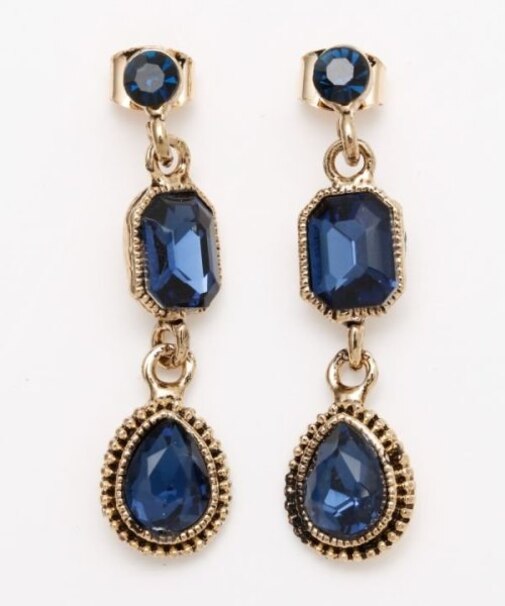 【欧州航路】レトロドロップピアス