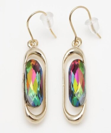 【欧州航路】ラウンドガラスピアス