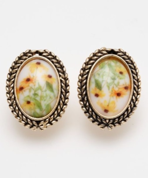 【欧州航路】アンティフラワヨーロイヤリング