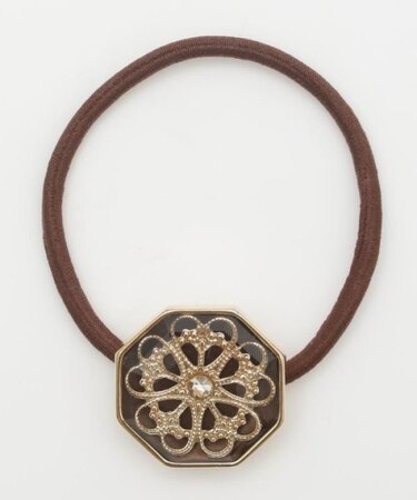 【欧州航路】フラワーパターンヘキサヘアゴム