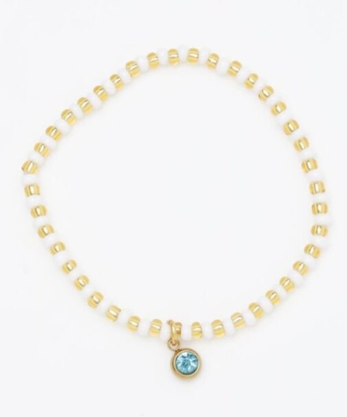 【欧州航路】チェコバースデーブレスレット