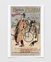 【欧州航路】バイシクルポストカード