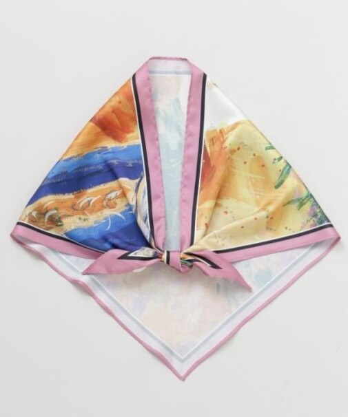 【欧州航路】ピクチャダイヤスカーフ