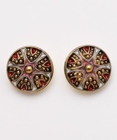 【欧州航路】【Fromチェコ】チェコボタンモアピアス