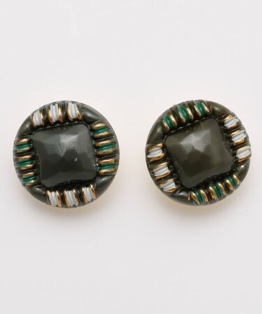 【欧州航路】【Fromチェコ】チェコボタンモアピアス